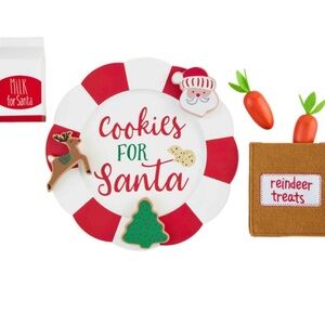 Mud Pie Cookies for Santa Play Set 🍪🎄🎅🏻